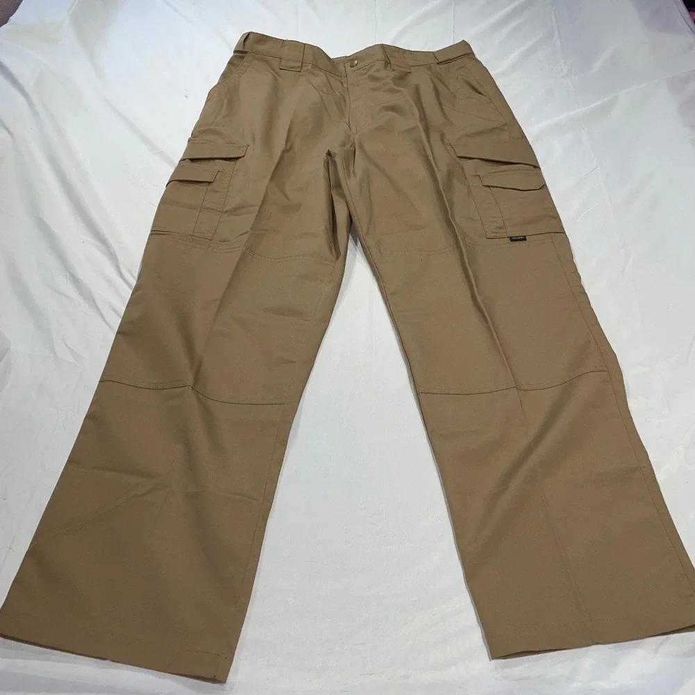 Tru-Spec 24-7 Series Mens Tactical Cargo Pants Coyote Tan Ripstop 38x32 051440
